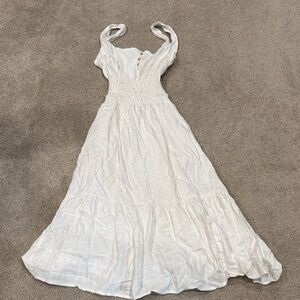 Summer White Maxi Dress